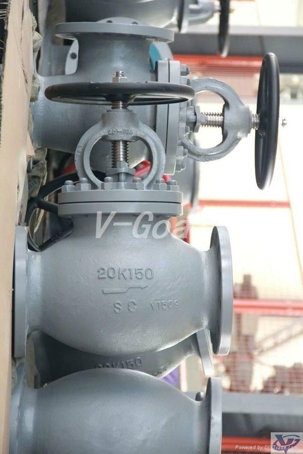 JIS Marine valve Cast Steel Globe valve 2