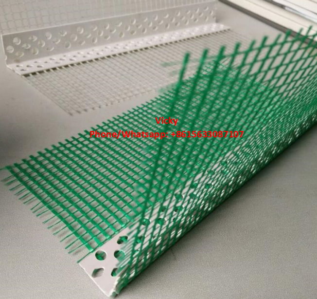 PVC Corner Bead with Professional Fiberglass Mesh  3