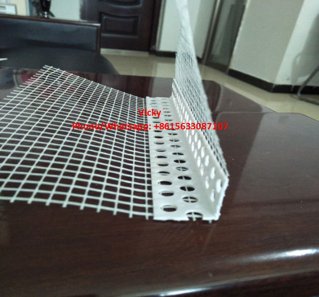 PVC Corner Bead with Professional Fiberglass Mesh  5