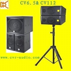 coxial array system audio sound speaker box(CV6.2&CV112)