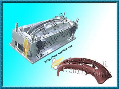 保险杠塑料模具 3