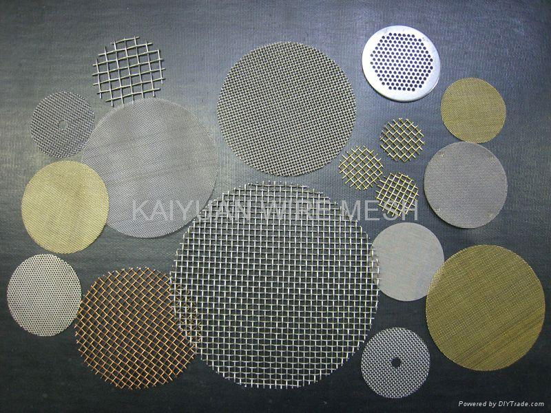 Filter discs