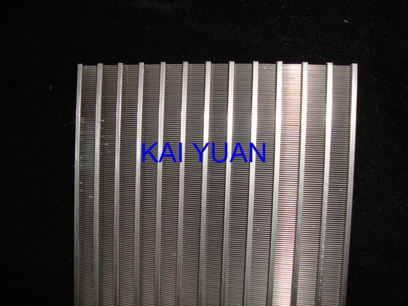 wedge wire flat panel