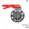 PVC Butterfly Valve-PVC Valve/Plastic