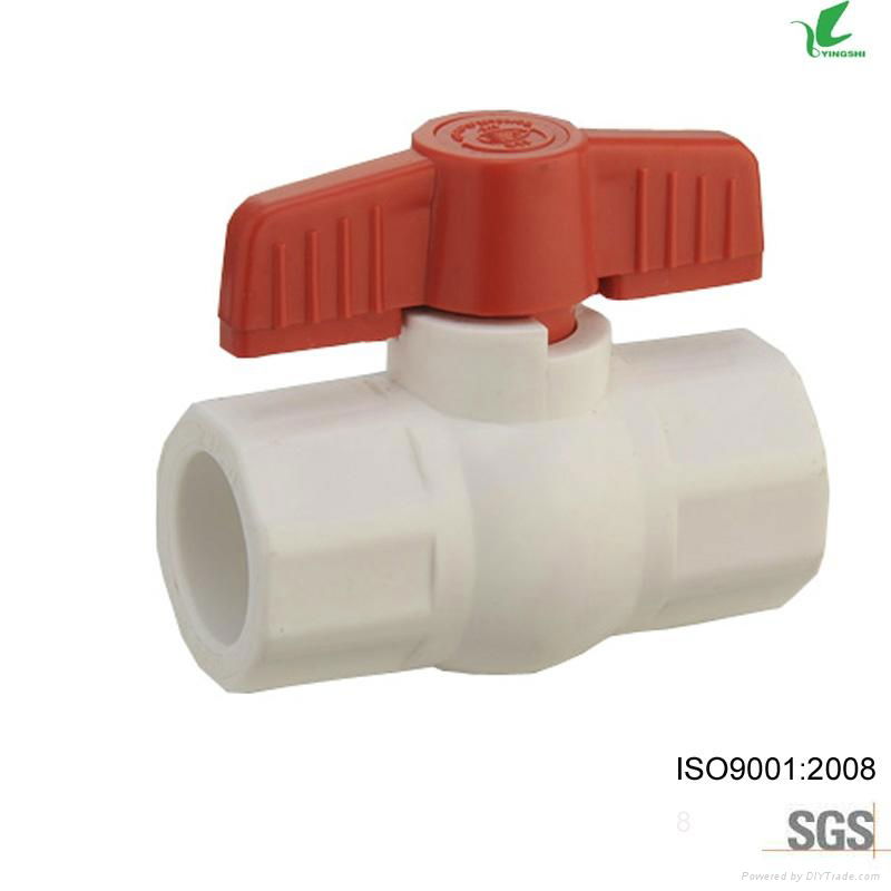 UPVC OCTAGONAL BALL VALVE