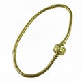 WHOLESALE!FASHION BRACELETS SILVER /GOLD CHARM BRACELTS MIXED SIZE 16CM-23CM  4