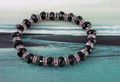 WHOLESALE!Mixed color Rhinestone Rondelle Black Crystal Bracelet #20313-#20318 1