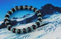 WHOLESALE!Mixed color Rhinestone Rondelle Black Crystal Bracelet #20313-#20318 3