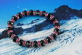 WHOLESALE!Mixed color Rhinestone Rondelle Black Crystal Bracelet #20313-#20318 4