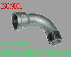 plain malleable iron pipe fittings elbow