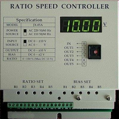 JX-05A ANALOG RATIO CONTROLLER