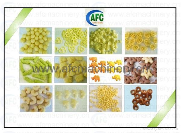 Co-extruded/core-filling snack food processing line 3