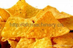 triangle corn chips machine 