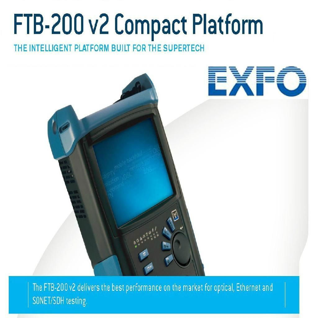 英文版EXFO FTB-200/FTB-2 OTDR光時域反射儀