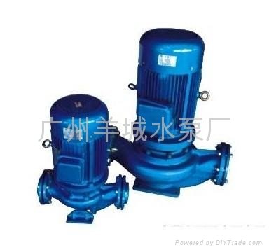 GD清水冷热两用管道型离心式喷淋、冷却管道泵