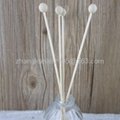 Rattan stick with wooden bead