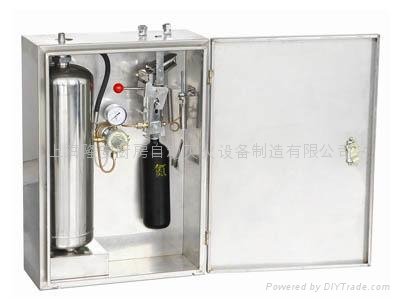 Kitchen hearth fire extinguishing system 4