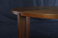 Walnut Round Solid Wood Dining Table