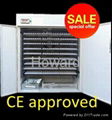 CE certificate Automatic egg incubator and hatchery for 2500 eggs