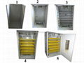 CE approved full automatic quail egg incubator for hatching eggs YZITE-8 4