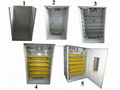 CE approved full automatic quail egg incubator for hatching eggs YZITE-8