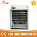  CE approved quality full automatic chicken egg incubator for sale YZITE-9