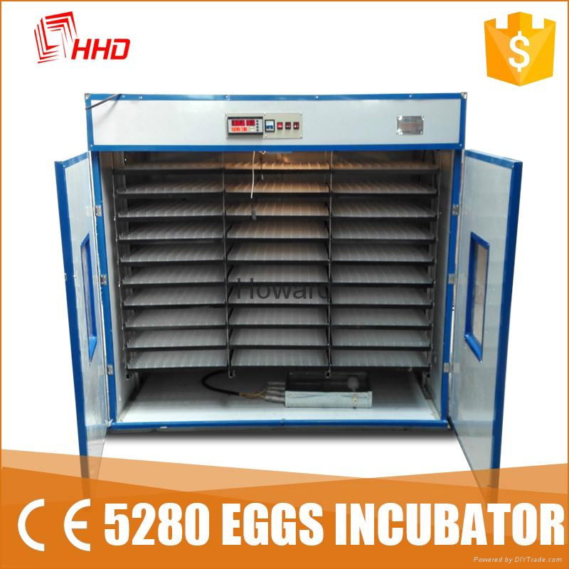 CE approved , full automatic egg incubator for hatching eggs YZITE-24