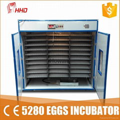 CE approved , full automatic egg incubator for hatching eggs YZITE-24