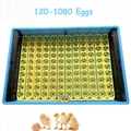 factory price automatic poultry 120-1080 egg incubators   2