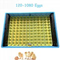 factory price automatic poultry 120-1080 egg incubators  