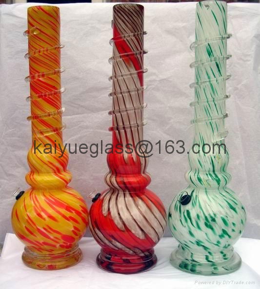 18" best-selling soft glass bongs