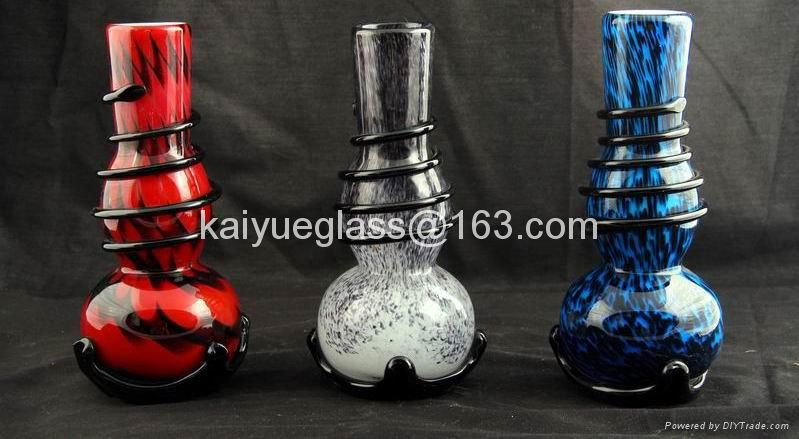 Best selling soft glass bongs 3