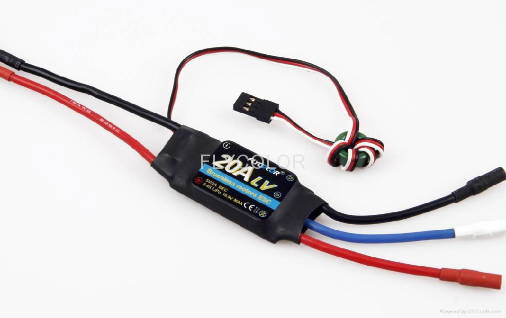 RC aircraft ESC-20A 3