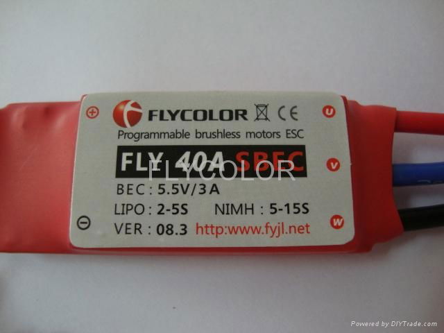 RC aircraft ESC-40A 4