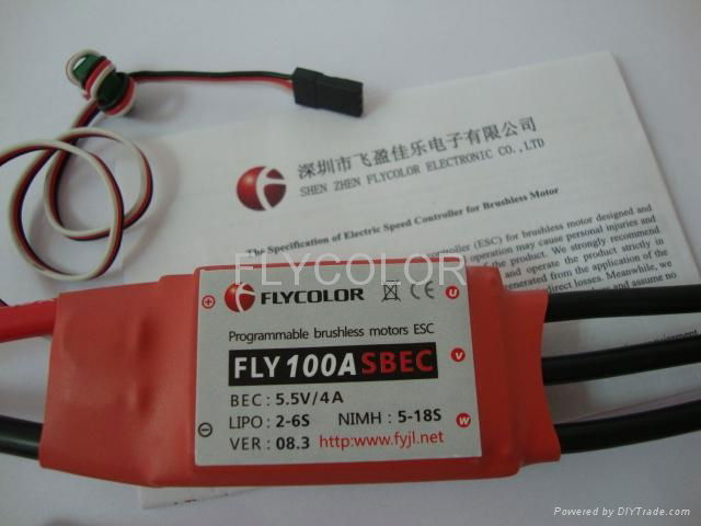 RC aircraft ESC-100A 3