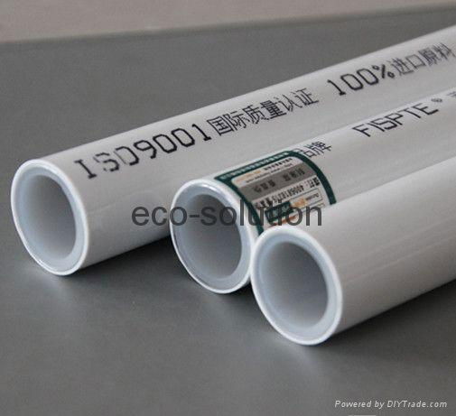 Butt welding Aluminum-plastic composite pipe