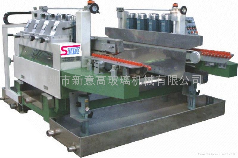 DEG1250-8S型玻璃双边圆边磨边机