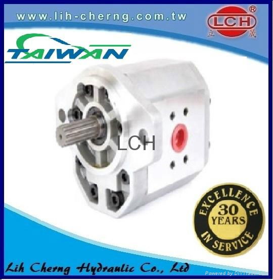 double gear pump tandem gear pumps Hydraulic gear pump