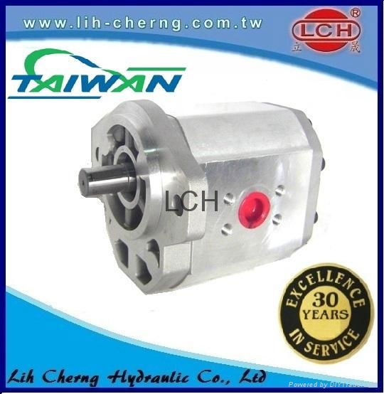 double gear pump tandem gear pumps Hydraulic gear pump 5