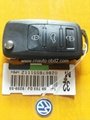  car alarm remote key (VW 3 button style) 433.92mhz remote control duplicator 