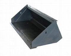 skid steer loader attachment standard bucket