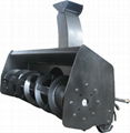 skid steer loader attachment snow blower