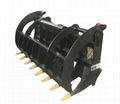 skid steer loader attachment brush