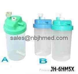 Disposable Oxygen Humidifier Bottles JH-6HM5X for Oxygen Generators