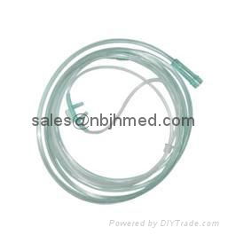 Double Hole Nasal Cannula for Oxygen Delivery