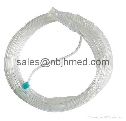Double Hole Nasal Cannula for Oxygen Delivery 2