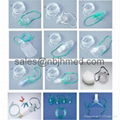 Oxygen Mask with Nasal Cannula for Oxygen Delivery 5