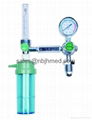 Medical Oxygen Cylinder Flowmeter W/Humidifier 1