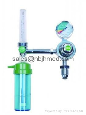 Medical Oxygen Cylinder Flowmeter W/Humidifier 2