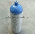 Portable Aluminum Oxygen Tank for Oxygen Delivery